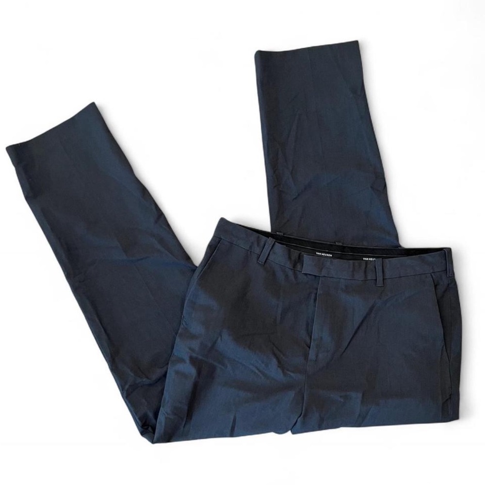 Van Heusen Charcoal Flex Trousers 34